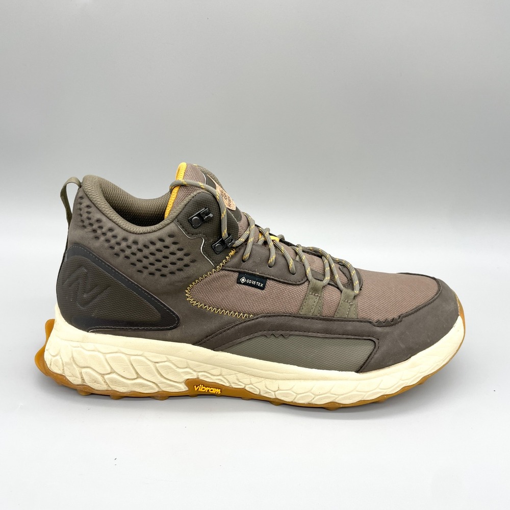 New Balance Fresh Foam Hierro Mid GTX Hiking Boots Mens 13 Brown Trail Running